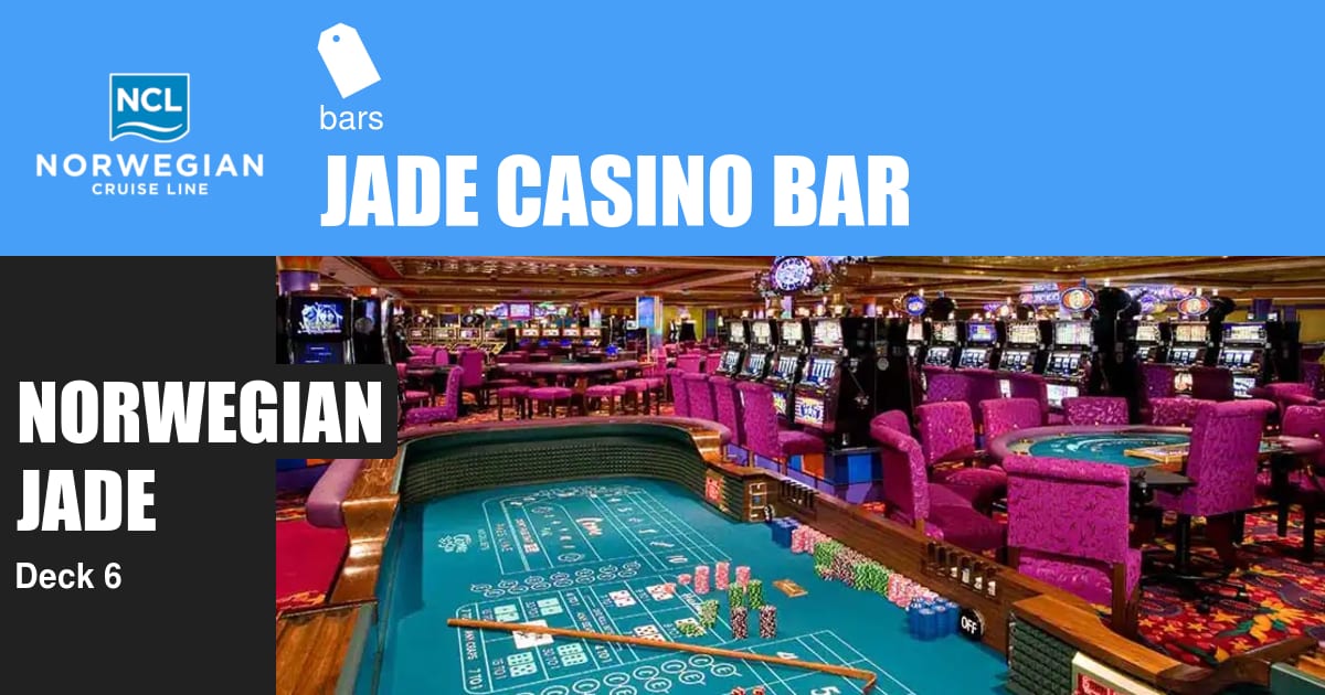 Norwegian Jade Jade Casino Bar